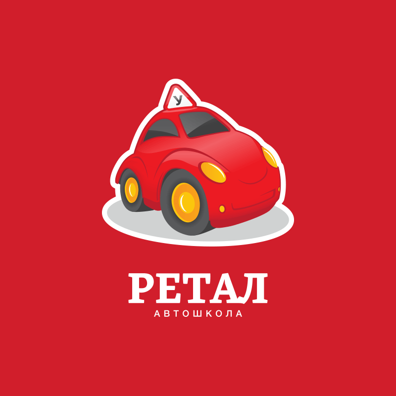 Retal Driving School Logo & Web design