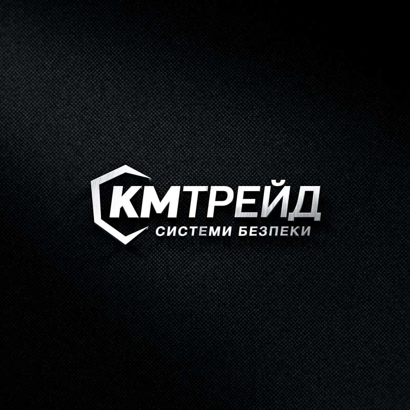 KM Trade logo and web design