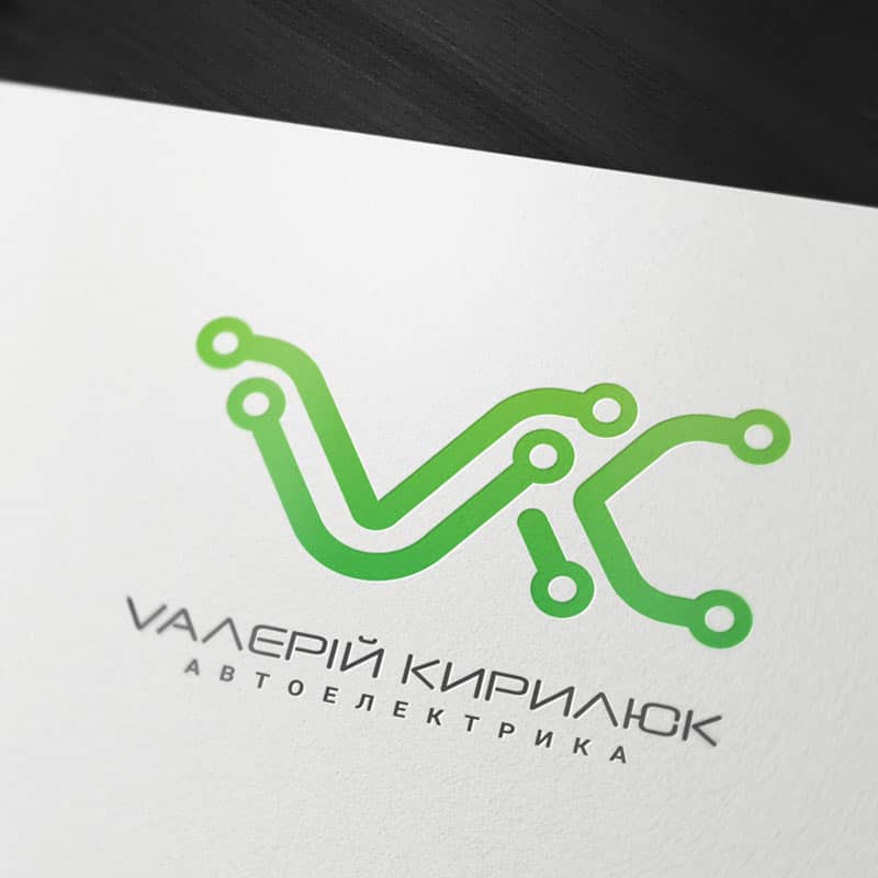Logo design for VK Electronics